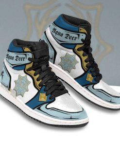 Aqua Deer JD Sneakers Custom Black Clover Anime Shoes Aqua Deer JD Sneakers Custom Black Clover Anime Shoes