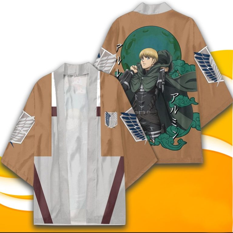 Armin Arlert Attack On Titan All Over Print Kimono
