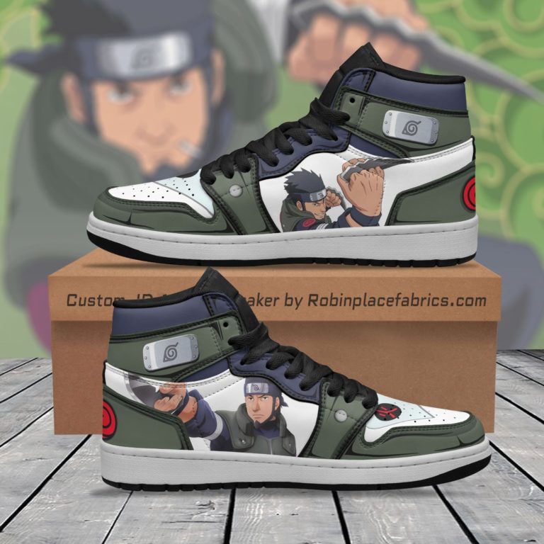 Asuma Sarutobi JD Sneakers Custom Naruto Anime Shoes