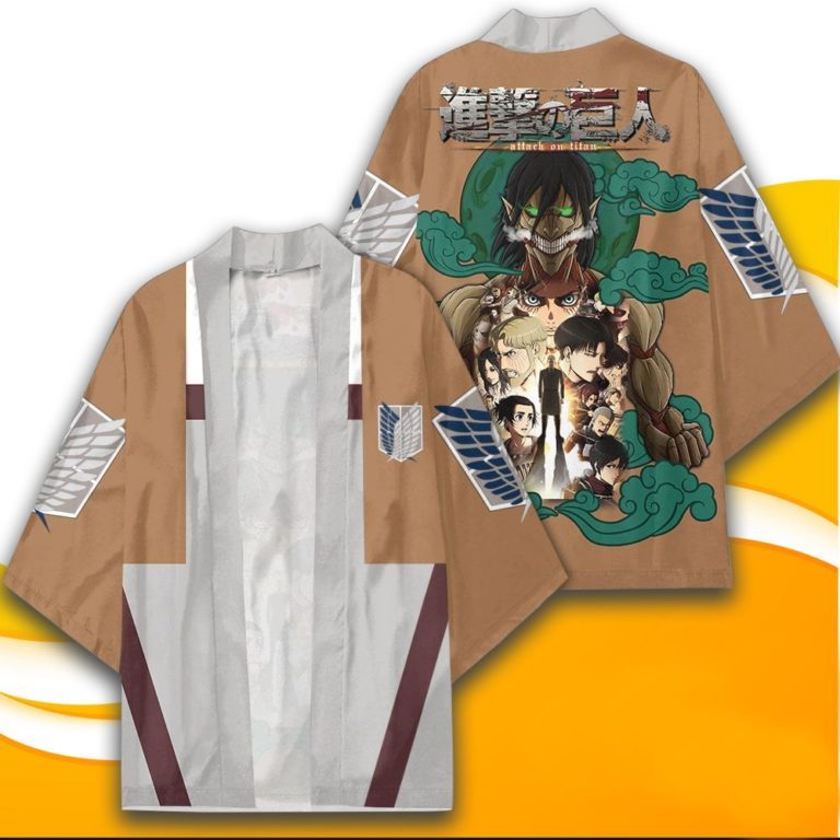 Attack Titan Attack On Titan Kimono Cardigan