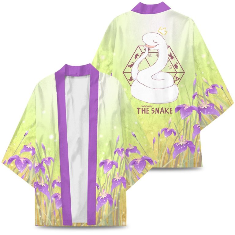 Ayame The Snake All Over Print Kimono