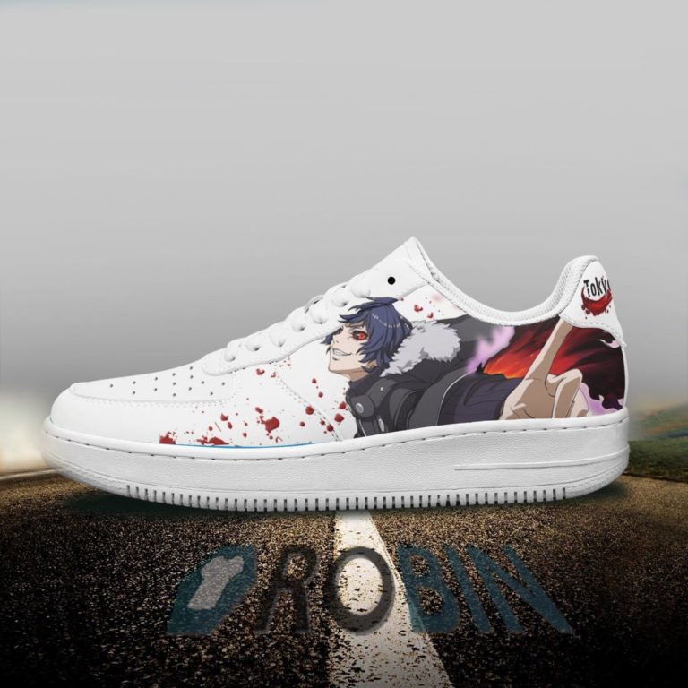 Ayato Kirishima Air Force 1 Sneakers Custom Tokyo Ghoul Anime Shoes
