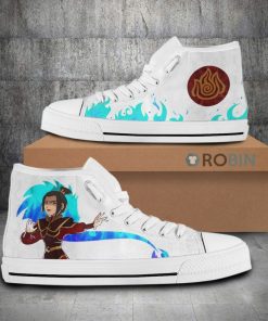 Azula Avatar The Last Airbender Anime Canvas High Top Shoes (Kid and Adult size available)