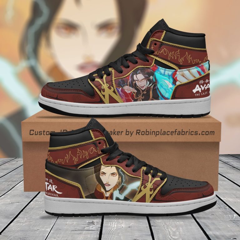 Azula JD Sneakers Custom Avatar The Last Airbender Anime Shoes