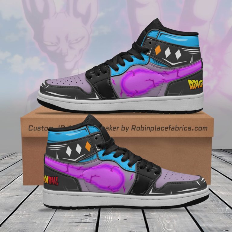 Beerus Dragon Ball Anime JD 1 High Sneakers