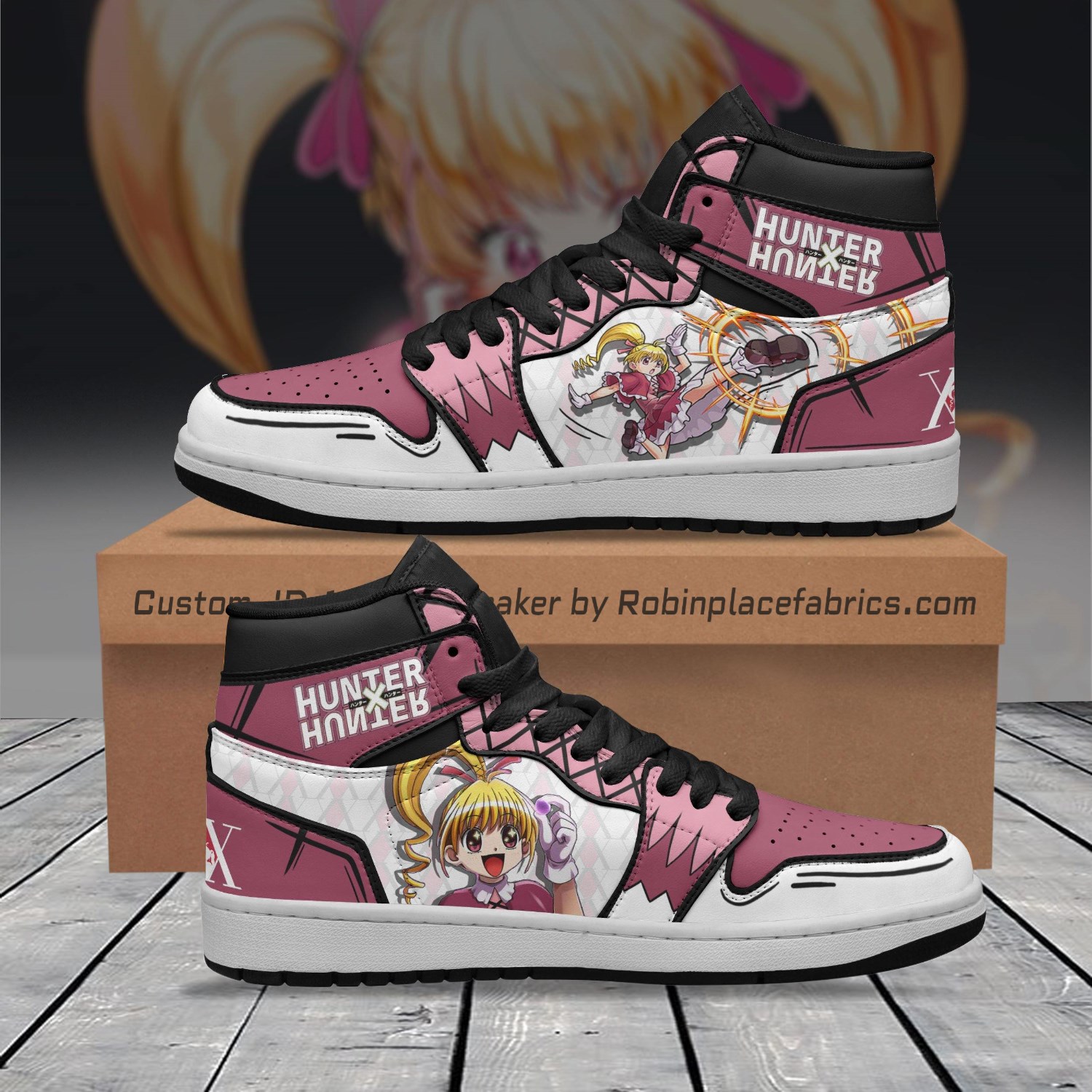 Biscuit Krueger Sneakers Hunter X Hunter Anime Custom Shoes ...