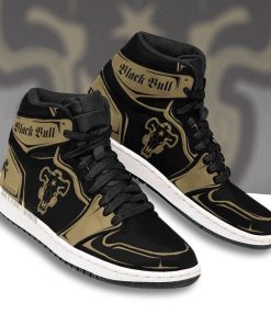 Black Bull JD Sneakers Custom Black Clover Anime Shoes Black Bull JD Sneakers Custom Black Clover Anime Shoes