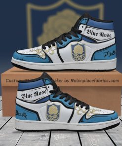 Blue Rose JD Sneakers Custom Black Clover Anime Shoes
