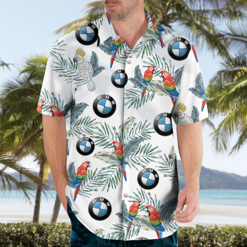 Bmw Hawaiian Shirt - RobinPlaceFabrics