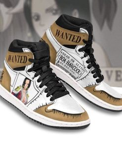 Boa Hancock Wanted JD Sneakers Custom One Piece Anime Shoes Boa Hancock Wanted JD Sneakers Custom One Piece Anime Shoes