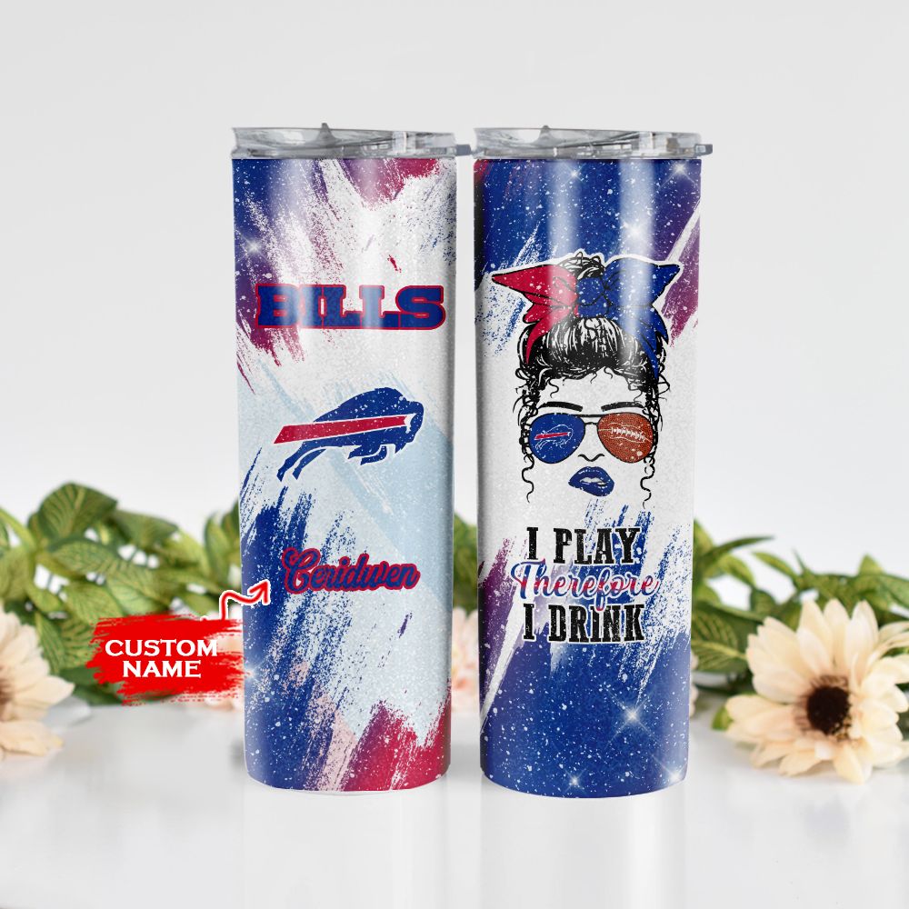 Customized Buffalo Bills Insulated Tumbler Never Underestimate