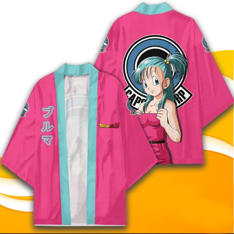 Bulma Dragon Ball Z All Over Print Kimono