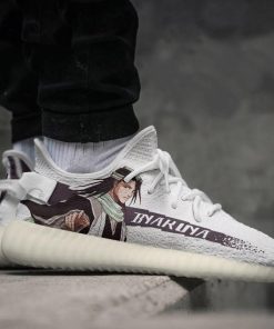 Byakuya Kuchiki Shoes Bleach Custom Yeezy Sneakers Byakuya Kuchiki Shoes Bleach Custom Yeezy Sneakers