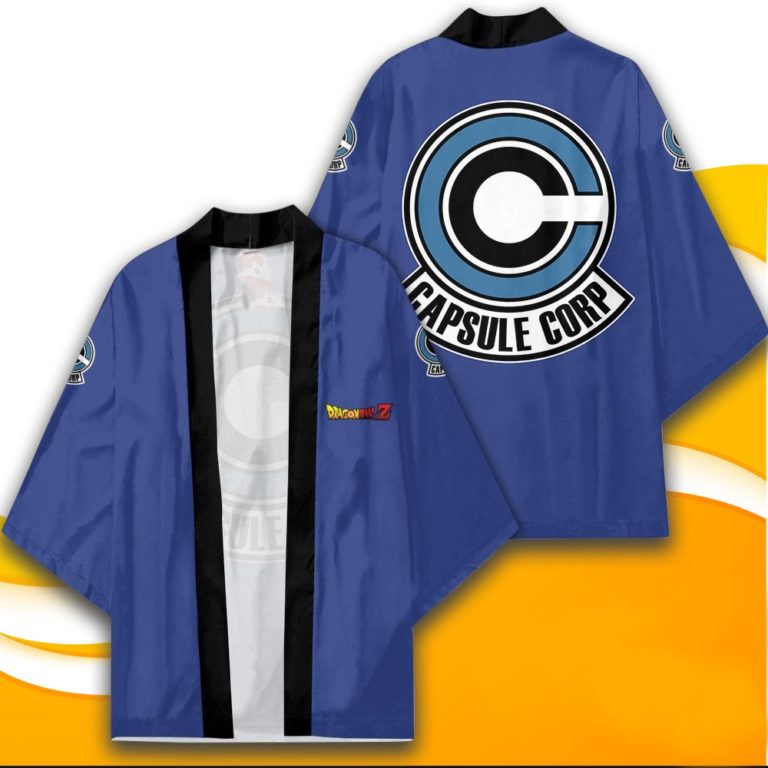Capsule Corp Dragon Ball Z All Over Print Kimono