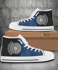 Capsule Corp Dragon Ball Anime Canvas High Top Shoes (Kid and Adult size available) Capsule Corp Dragon Ball Anime Canvas High Top Shoes (Kid and Adult size available)