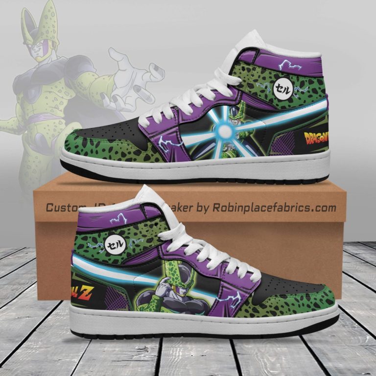 Cell JD Sneakers Custom Skill Dragon Ball Anime Shoes