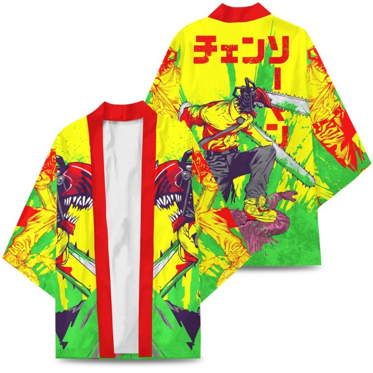 Chainsaw Man AOP Kimono