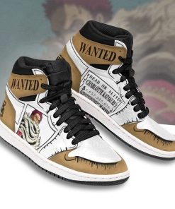 Charlotte Katakuri Wanted JD Sneakers Custom One Piece Anime Shoes Charlotte Katakuri Wanted JD Sneakers Custom One Piece Anime Shoes