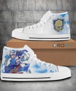Charlotte Roselei Black Clover Anime Canvas High Top Shoes