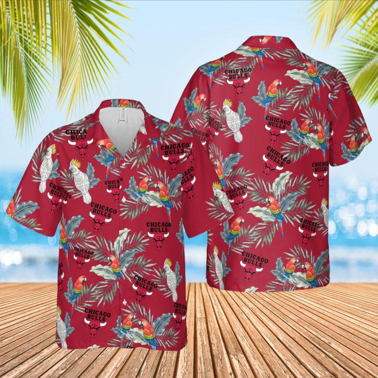 Chicago Bulls Aloha Shirt