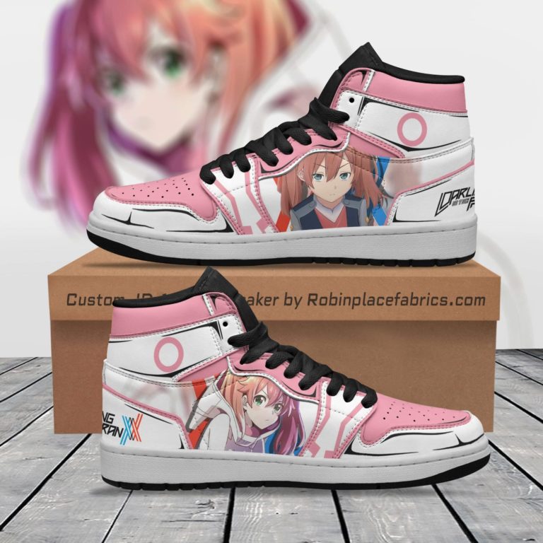 Code 390 JD Sneakers Custom Darling In The Franxx Anime Shoes