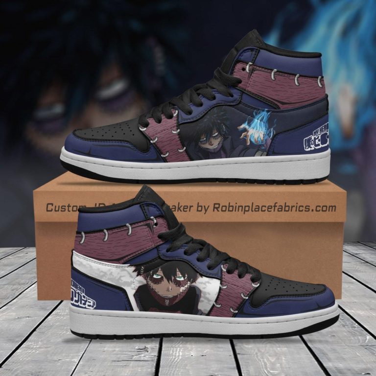 Dabi JD Sneakers Custom My Hero Academia Anime Shoes