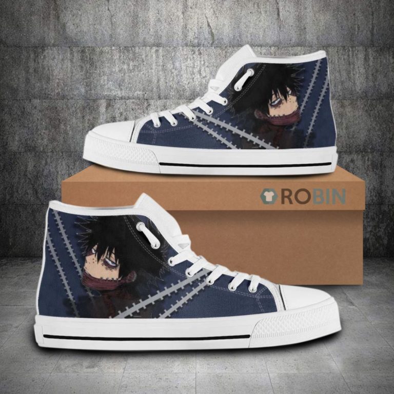 Dabi My Hero Acadamia Hero Canvas High Top Shoes (Kid and Adult size available)