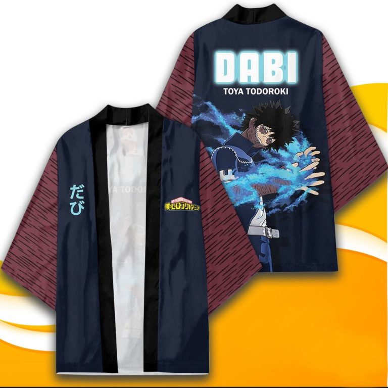 Dabi My Hero Academia Kimono Cardigan