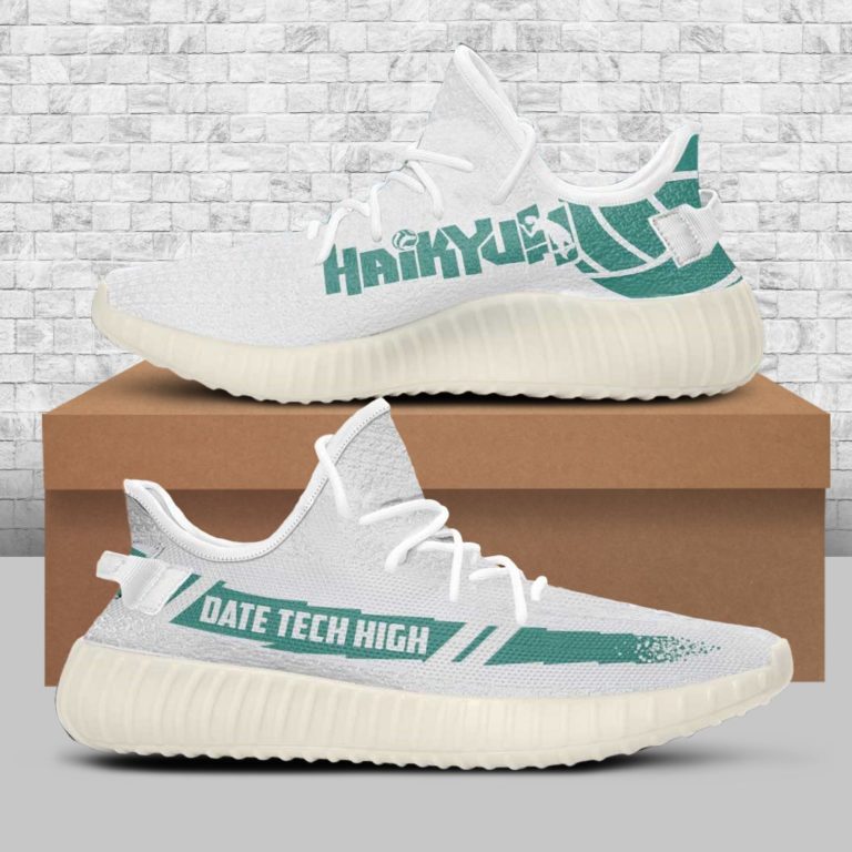 Date Tech High Haikyuu Custom Anime Yeezy Sneakers