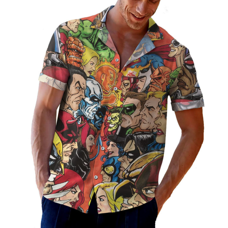 Dc Vs Marvel Hawaiian Shirt