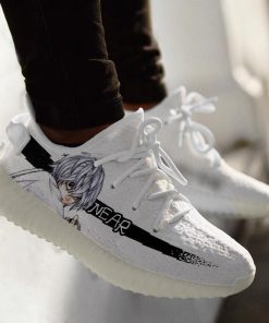 Death Note Near Custom Yeezy Shoes Death Note Near Custom Yeezy Shoes