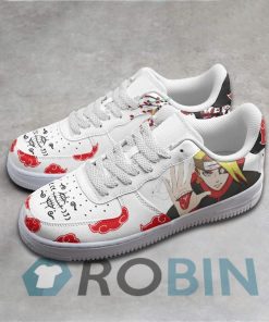 Deidara Akatsuki Air Force 1 Sneakers Custom Naruto Anime Shoes