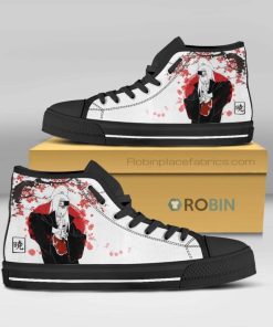 Deidara Akatsuki Naruto Anime High Top Canvas Shoes (Kid and Adult size available) Deidara Akatsuki Naruto Anime High Top Canvas Shoes (Kid and Adult size available)