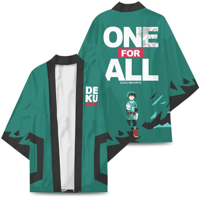 Deku One for all All Over Print Kimono