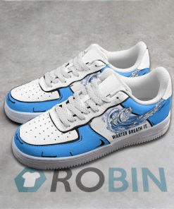 Demon Slayer Air Force 1 Sneakers Custom Water Breath It Anime Shoes
