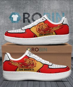 Demon Slayer Sun Breath It Air Force 1 Sneakers