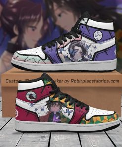 Demon Slayer Tomioka X Shinobu Air Jordan 1 High Sneakers Boots