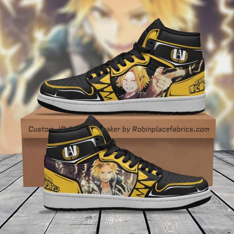 Denki Kaminari JD Sneakers Custom My Hero Academia Anime Shoes