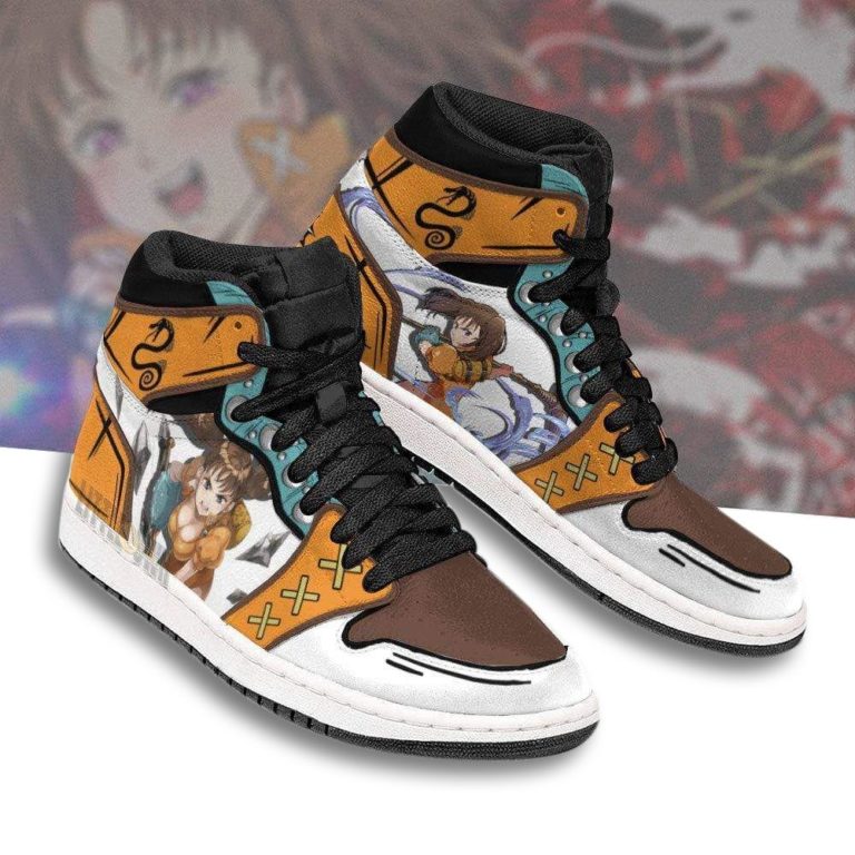 Diane JD Sneakers Custom The Seven Deadly Sins Anime Shoes