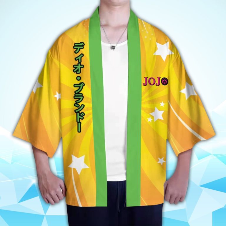 Dio Brando JoJo’s Bizarre Adventure Kimono Cardigan