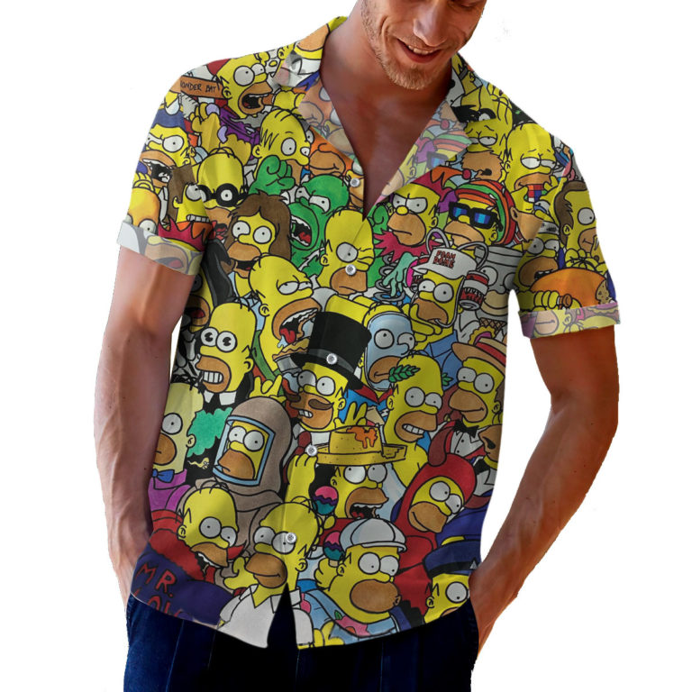D’oh Simpsons Hawaiian Shirt