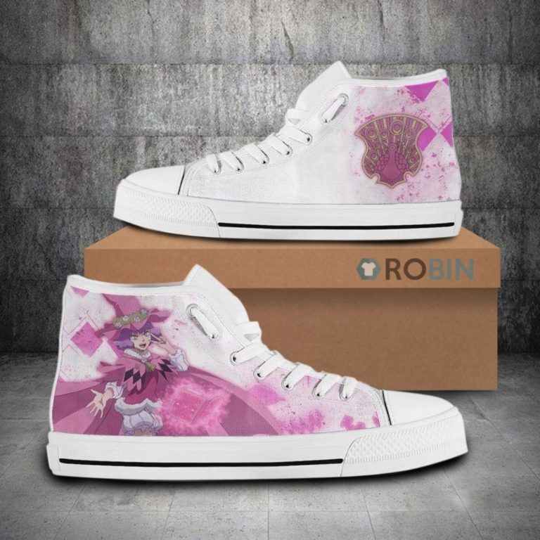 Dorothy Unsworth Black Clover Anime Canvas High Top Shoes