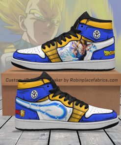 Dragonball Vegeta Air Jordan 1 High Sneakers Dragonball Vegeta Air Jordan 1 High Sneakers