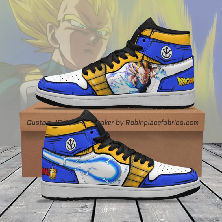 Dragonball Vegeta Air Jordan 1 High Sneakers
