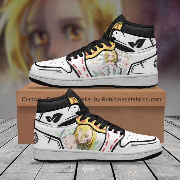 Elaine JD Sneakers Custom The Seven Deadly Sins Anime Shoes