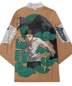 Eren Yeager Attack On Titan Kimono Cardigan