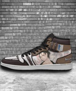 Eren Yeager JD Sneakers Custom Attack On Titan Anime Shoes Eren Yeager JD Sneakers Custom Attack On Titan Anime Shoes
