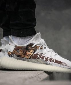 Eren Yeager Shoes Attack On Titan Custom Yeezy Sneakers Eren Yeager Shoes Attack On Titan Custom Yeezy Sneakers