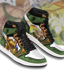 Escanor JD Sneakers Custom The Seven Deadly Sins Anime Shoes Escanor JD Sneakers Custom The Seven Deadly Sins Anime Shoes