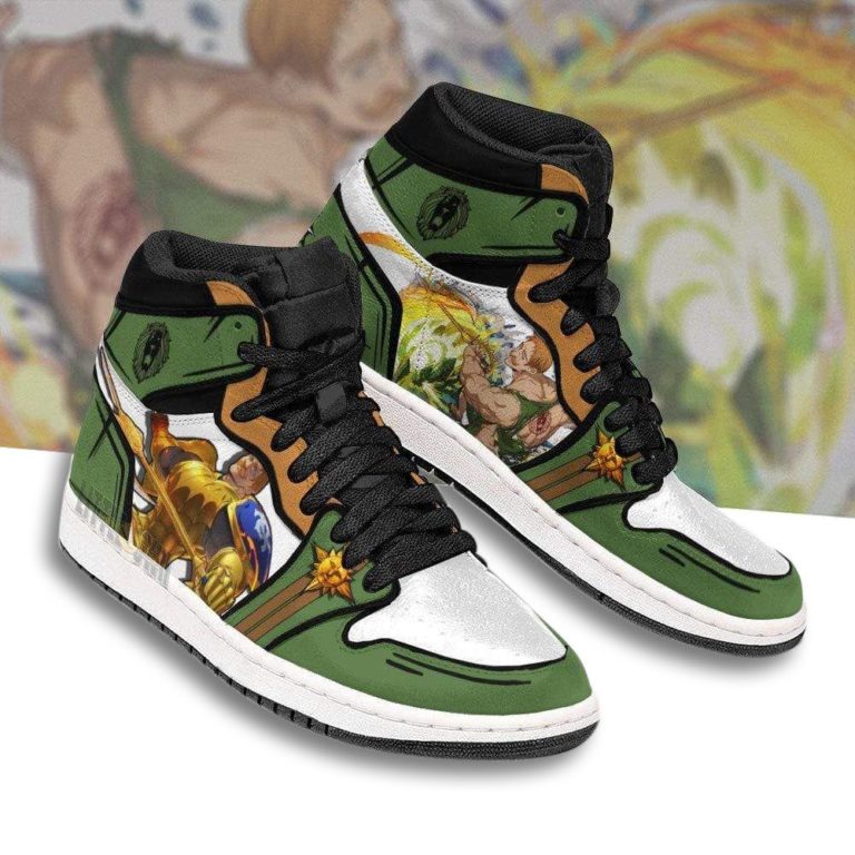 Escanor JD Sneakers Custom The Seven Deadly Sins Anime Shoes